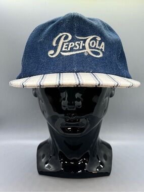 Vtg. 90’s Pepsi-Cola Denim Hat